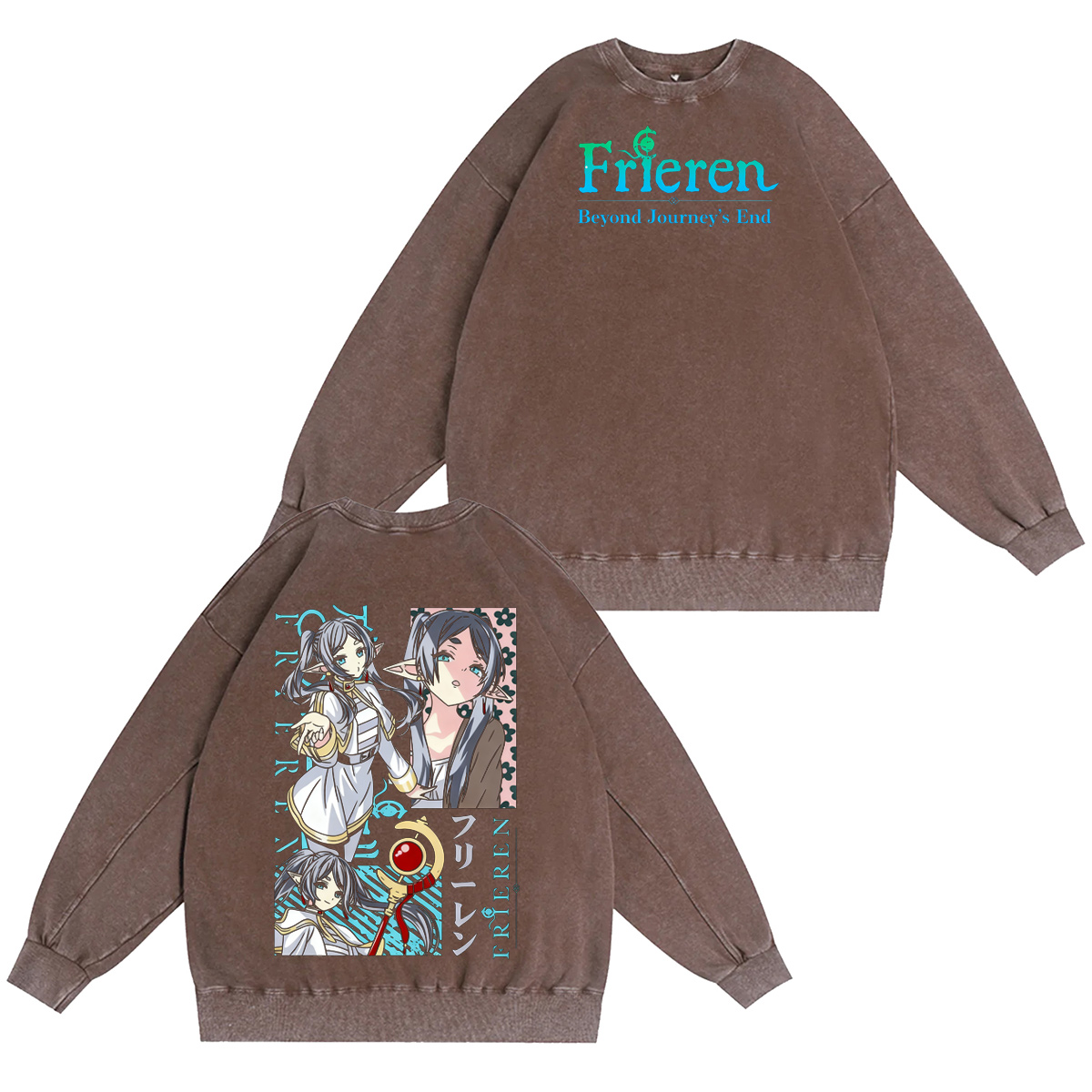 Frieren Vintage Washed T-shirt/Crewneck/Hoodie