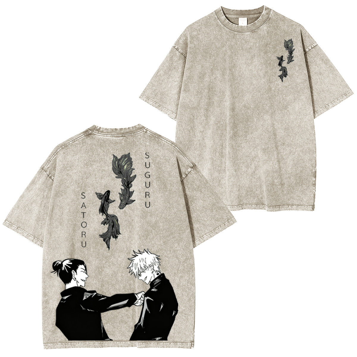 Jujutsu Kaisen Vintage Washed T-shirt/Crewneck/Hoodie