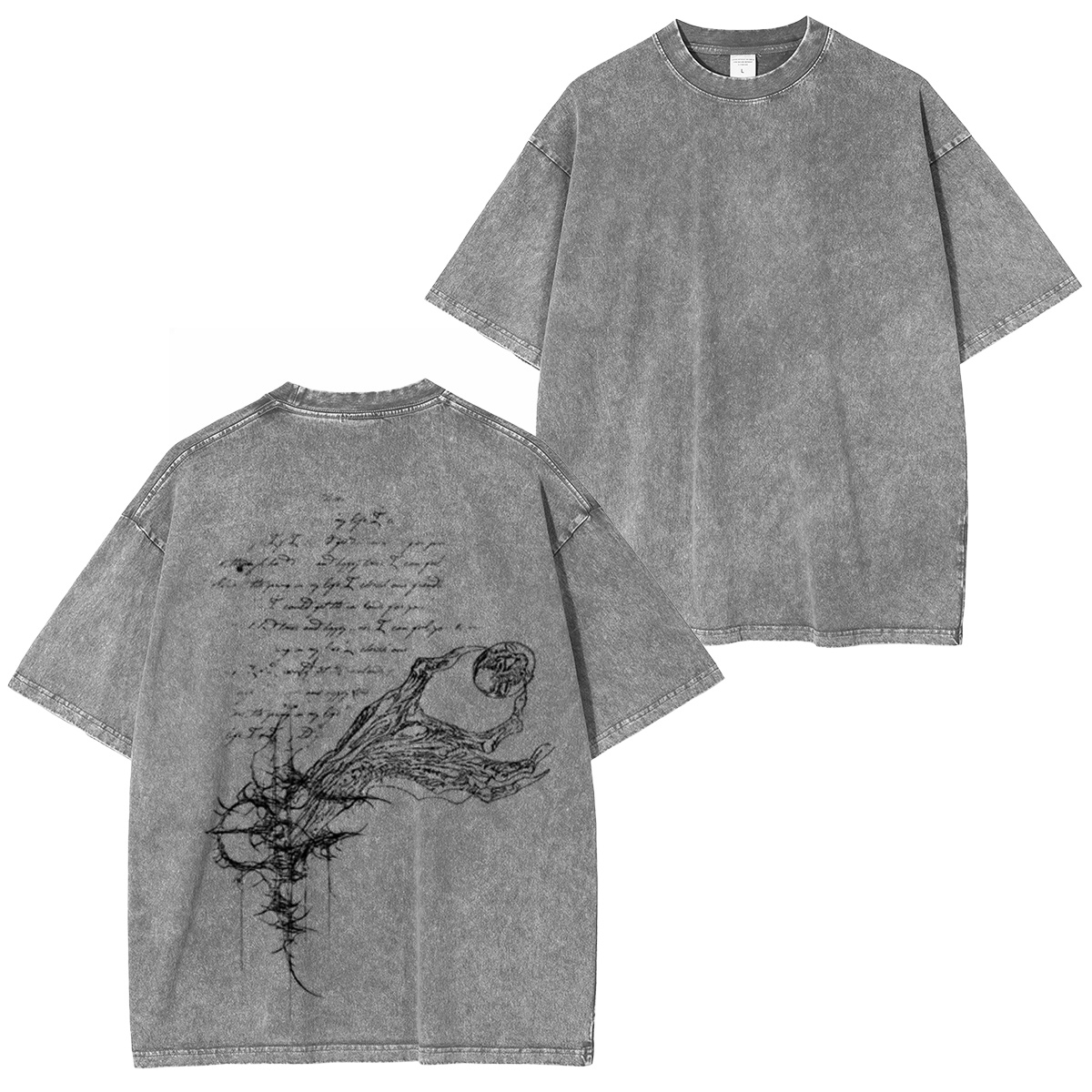 Berser washed T-shirt/Crewneck/Hoodie