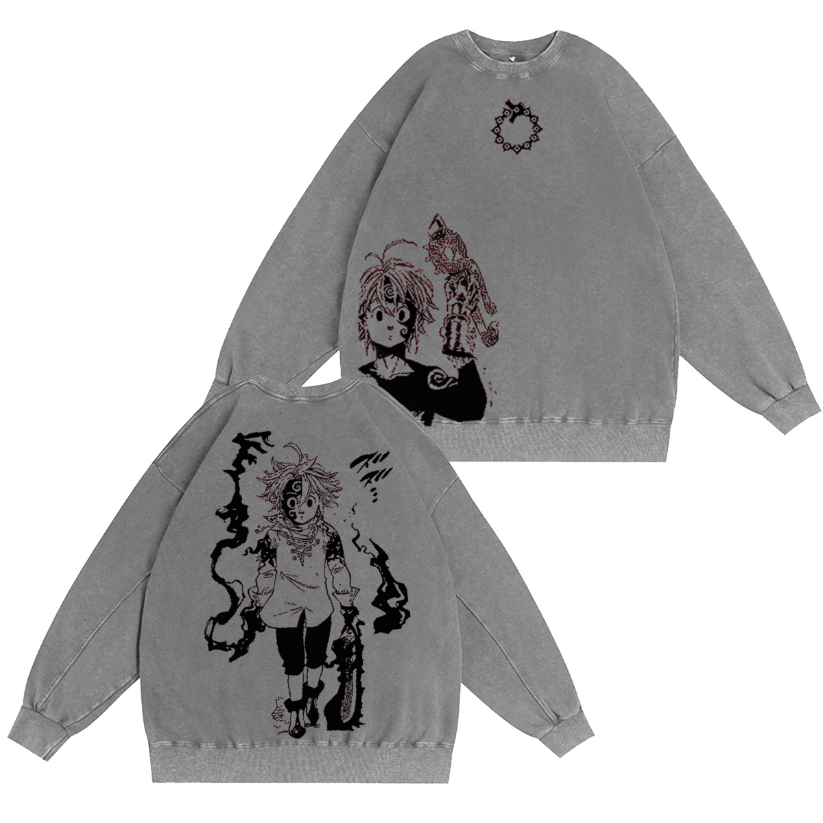 The Seven Deadly Sins Vintage Washed T-shirt/Crewneck/Hoodie