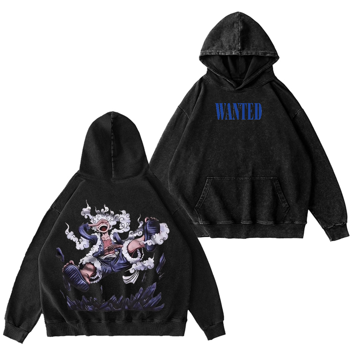 One Piece Vintage Washed T-shirt/Crewneck/Hoodie