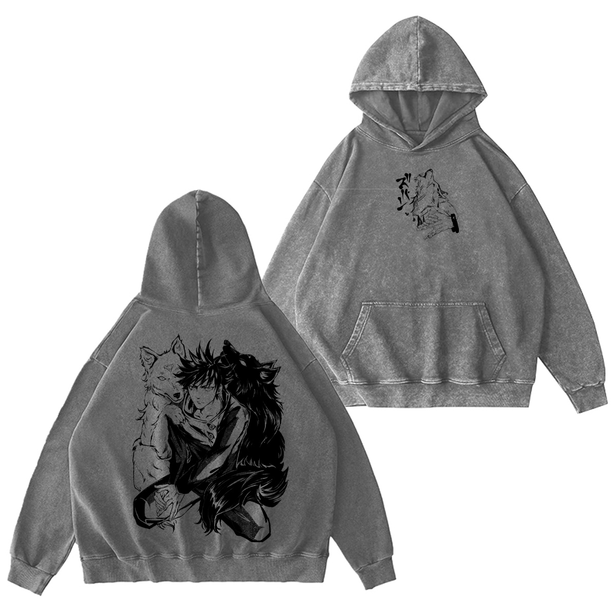 Jujutsu Kaisen Washed T-shirt/Crewneck/Hoodie