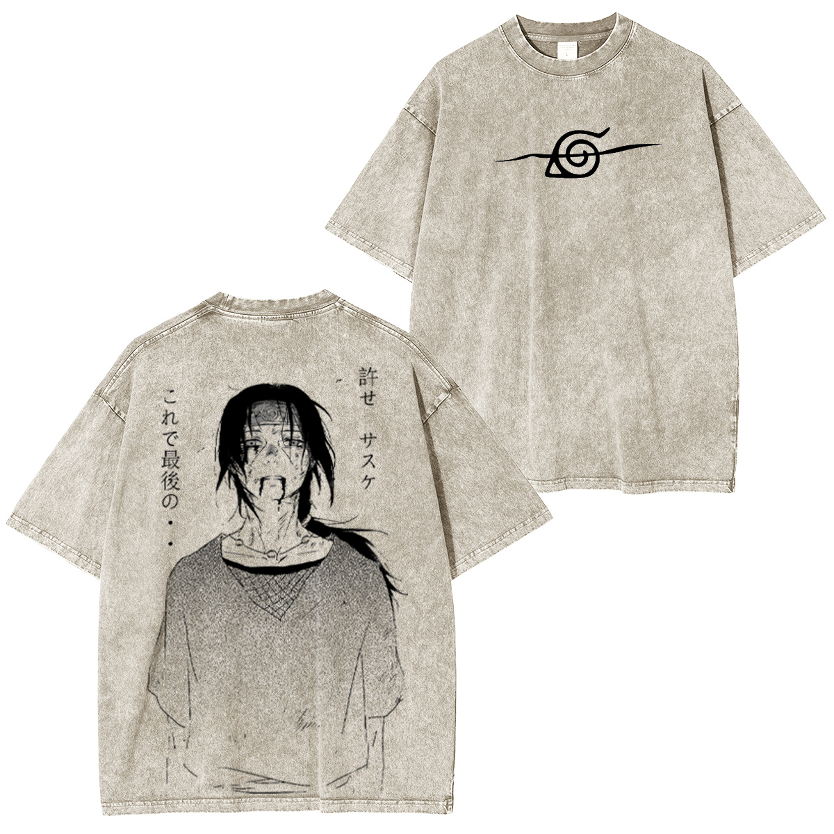 Naruto Vintage Washed T-shirt/Crewneck/Hoodie