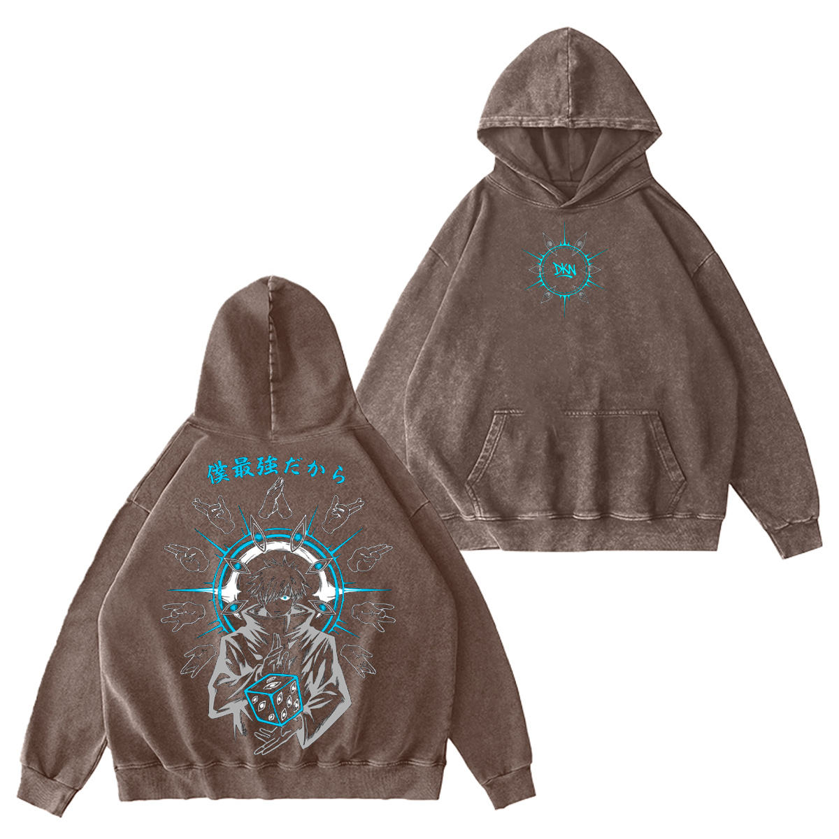 Jujutsu Kaisen Vintage Washed T-shirt/Crewneck/Hoodie