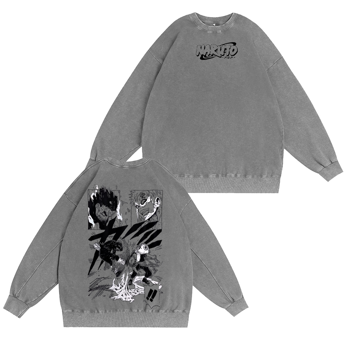 Naruto Washed T-shirt/Crewneck/Hoodie