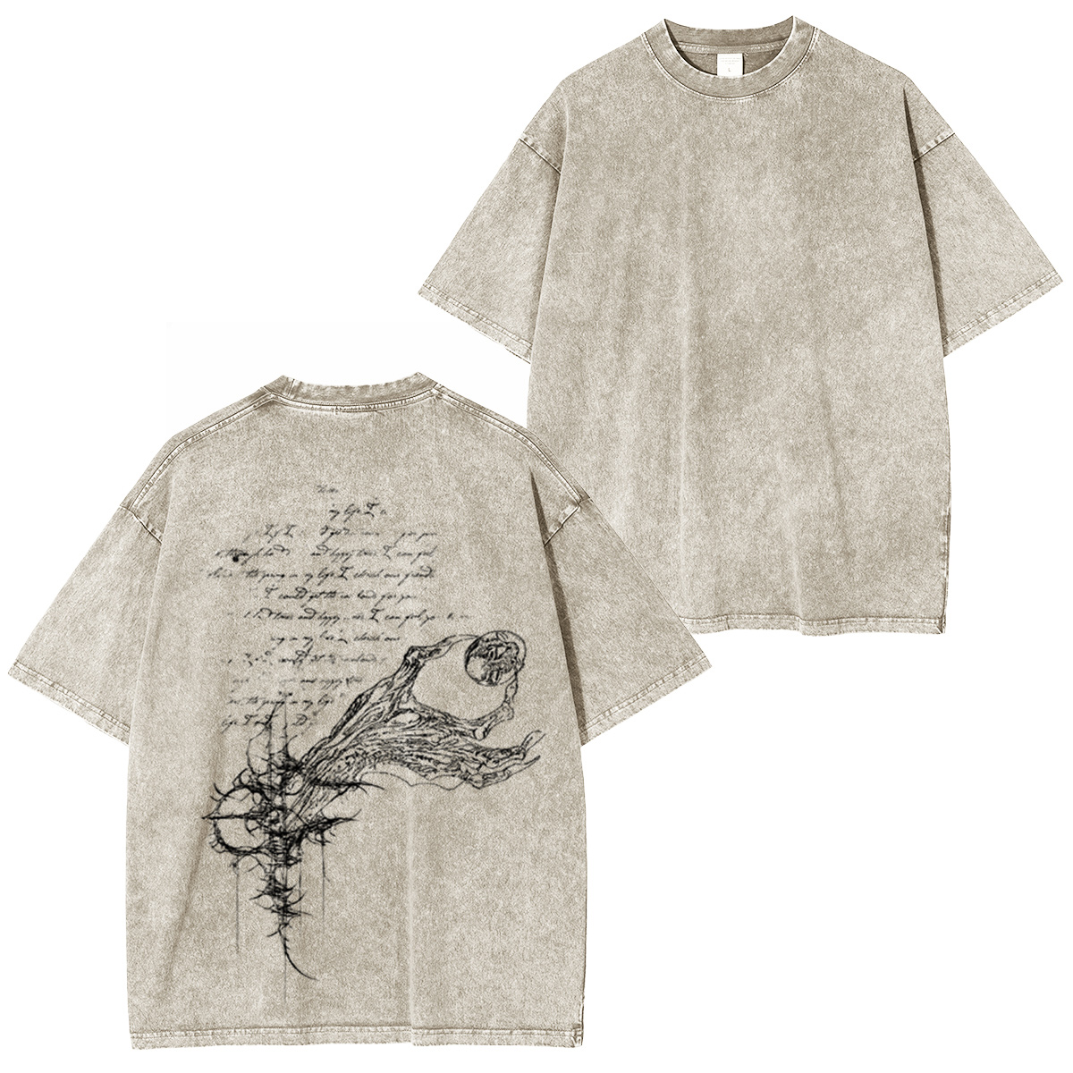 Berser washed T-shirt/Crewneck/Hoodie