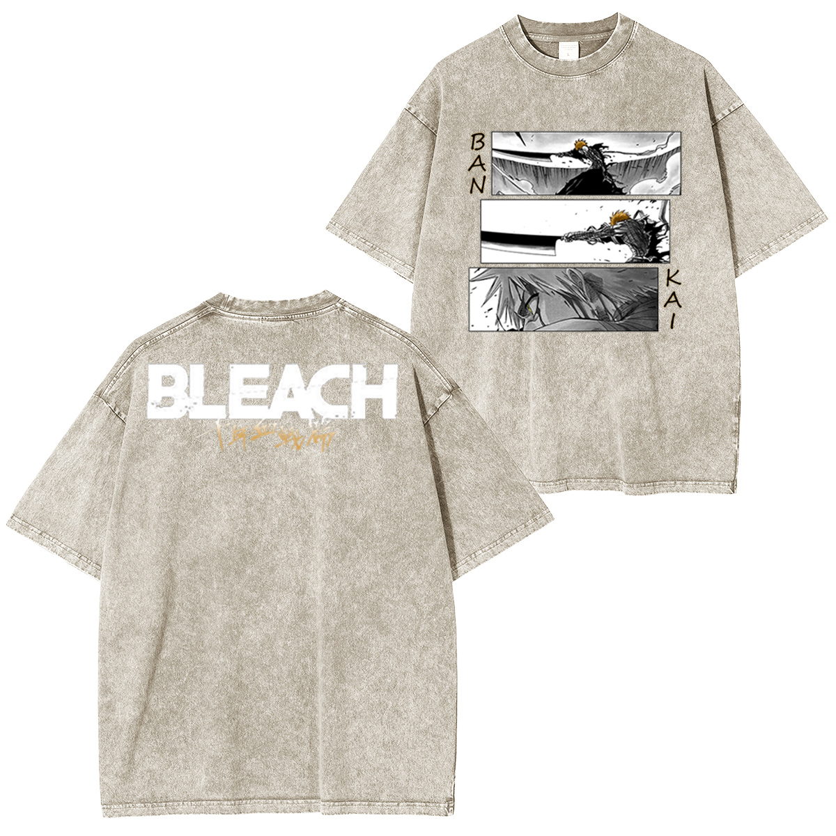 Ichigo Kurosaki Bleach Vintage washed T-shirt/Crewneck/Hoodie