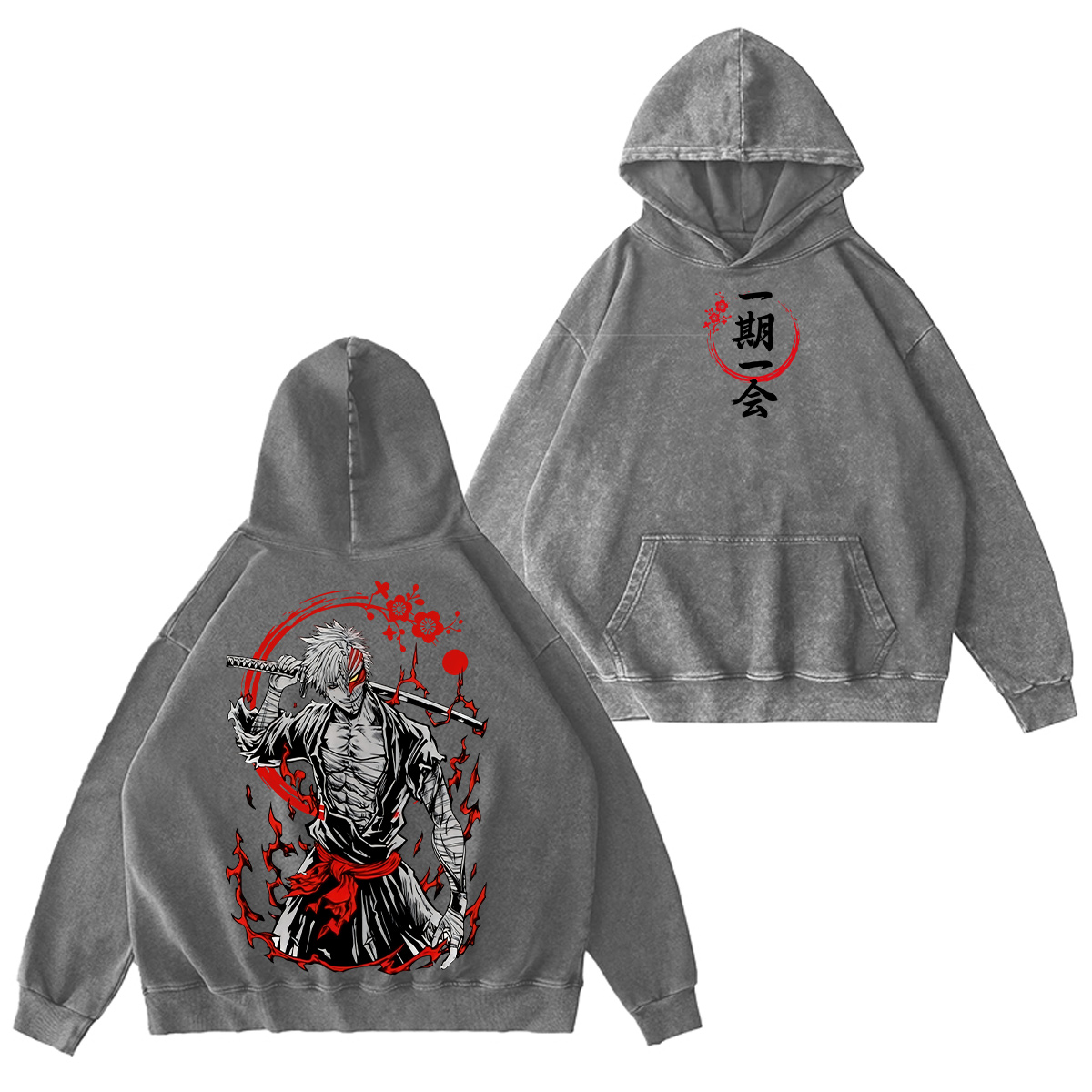 Bleach Washed T-shirt/Crewneck/Hoodie