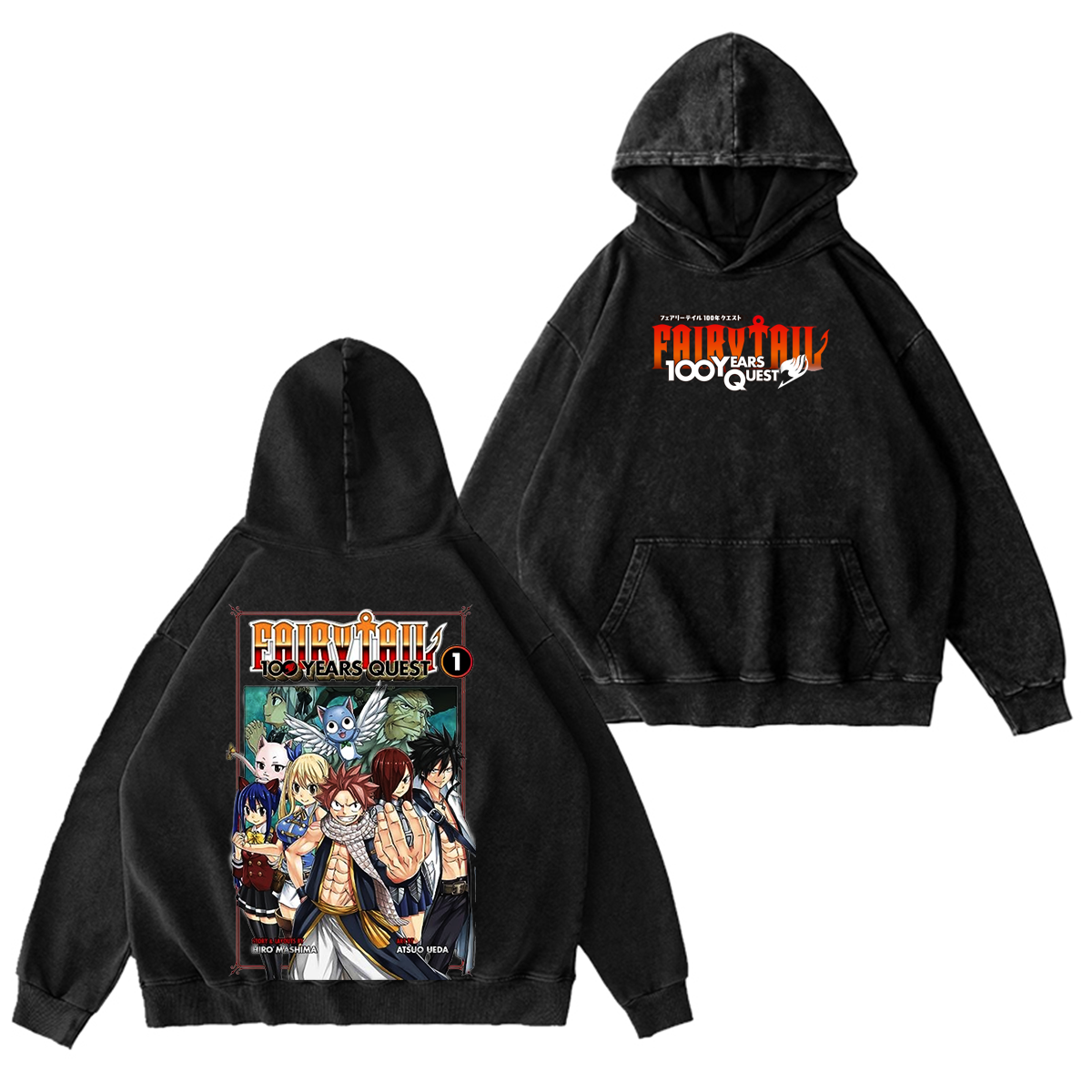 Fairy Tail: 100 Years Quest Unisex Washed T-shirt/Crewneck/Hoodie