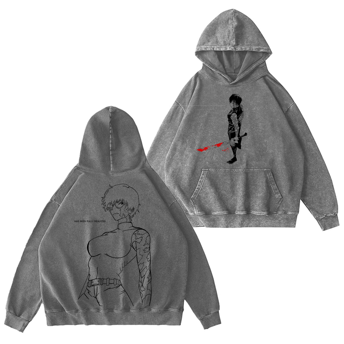 Maki Zenin Jujutsu Kaisen Washed T-shirt/Crewneck/Hoodie