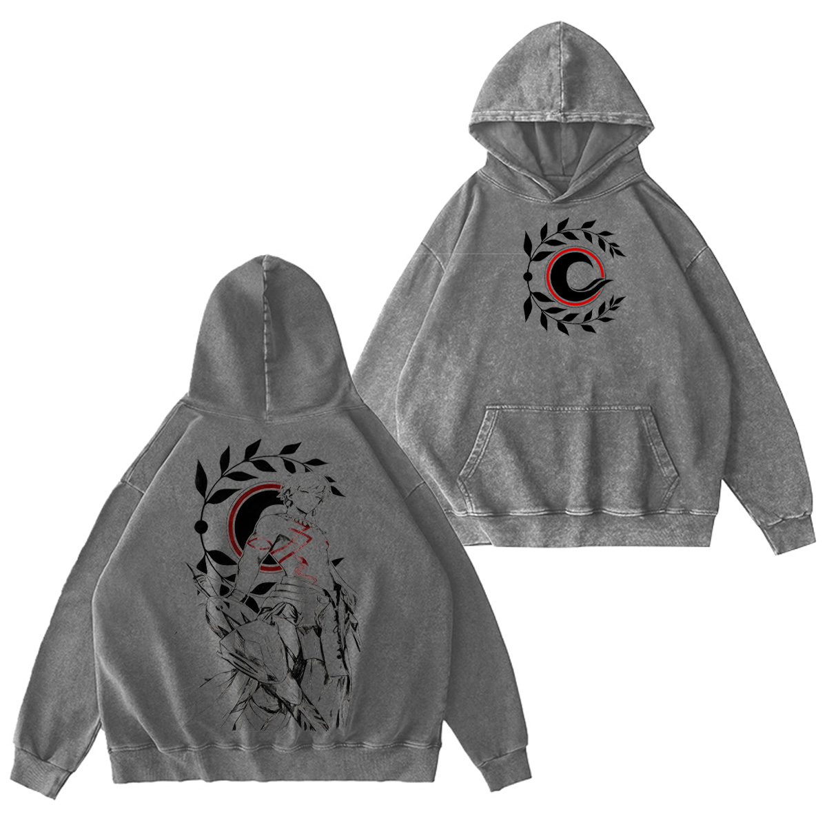 Asta Black Clover Washed T-shirt/Crewneck/Hoodie