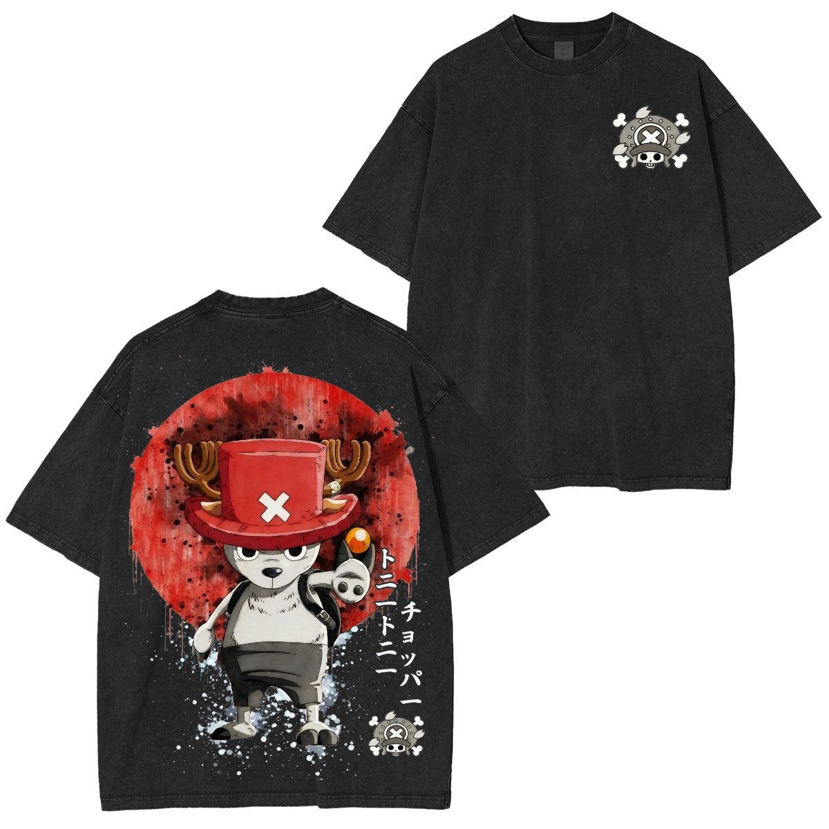 One Piece Washed T-shirt/Crewneck/Hoodie