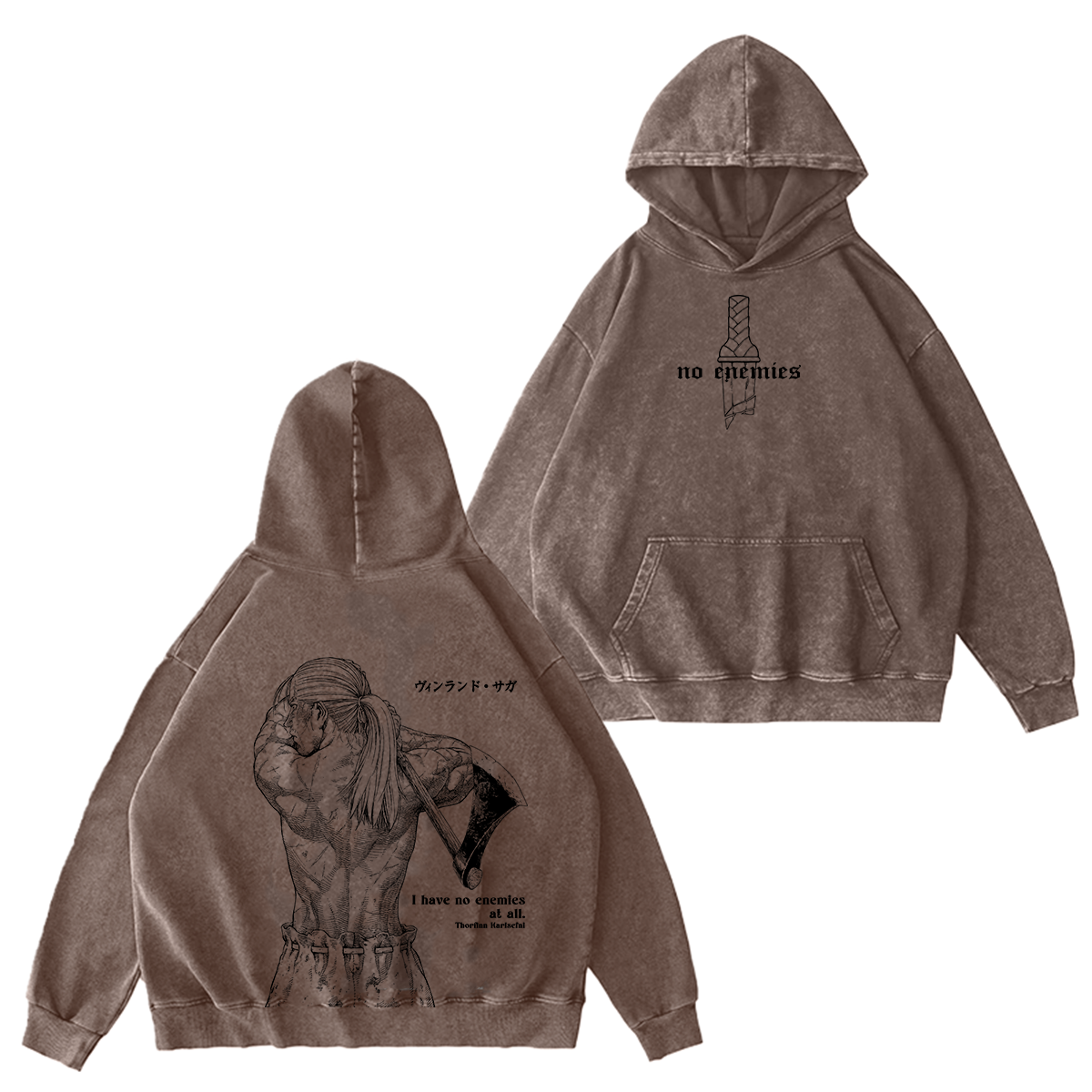 Vinland Saga.Washed T-shirt/Crewneck/Hoodie