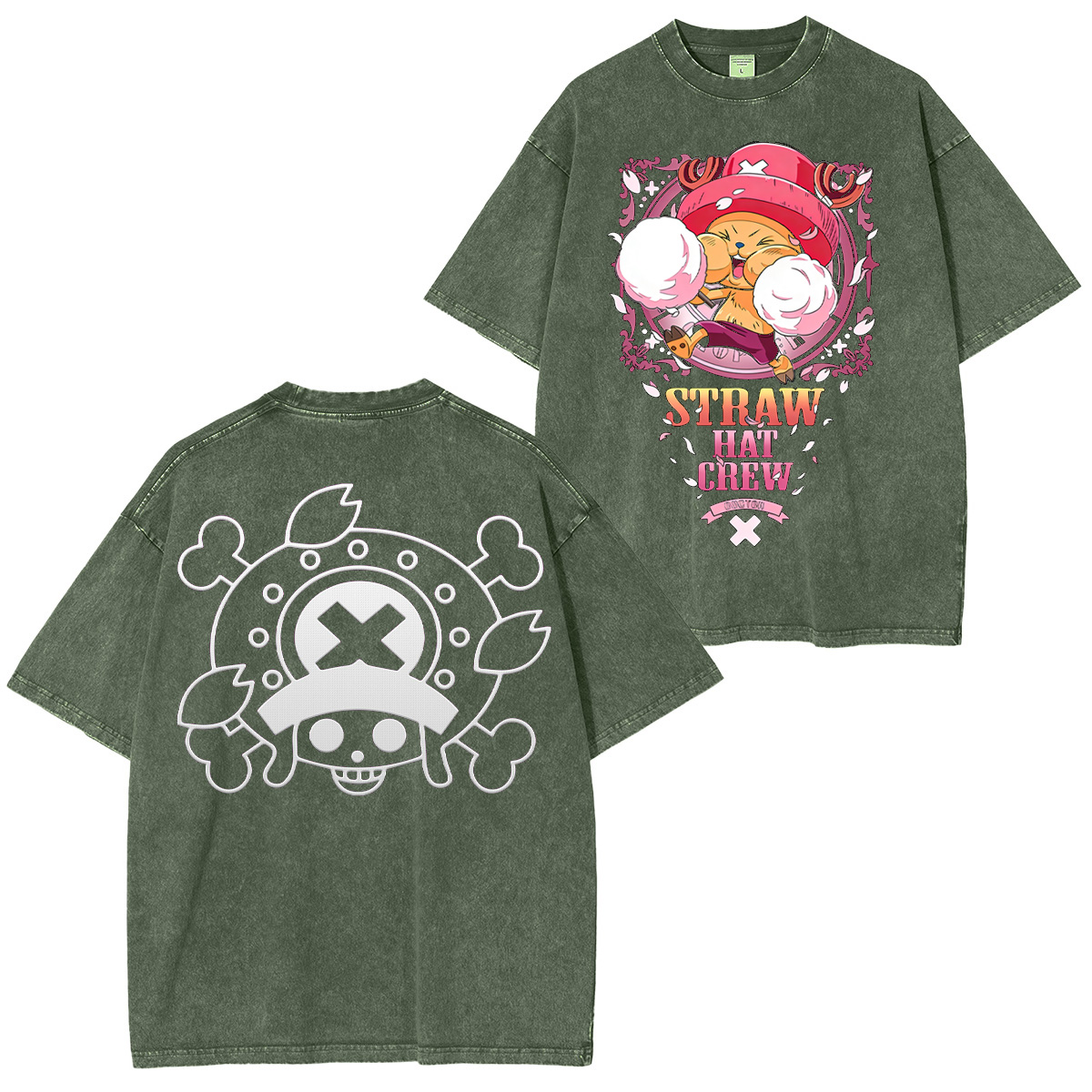 Tony Tony Chopper One Piece Washed T-shirt/Crewneck/Hoodie