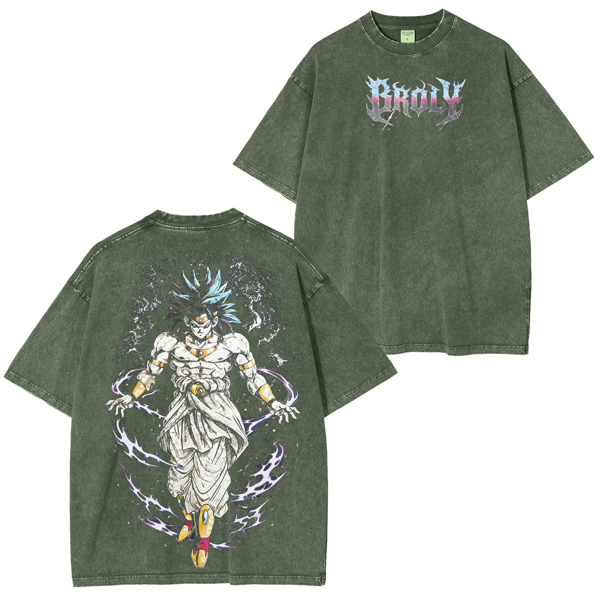 Broly Dragon Ball Z  Washed T-shirt/Crewneck/Hoodie