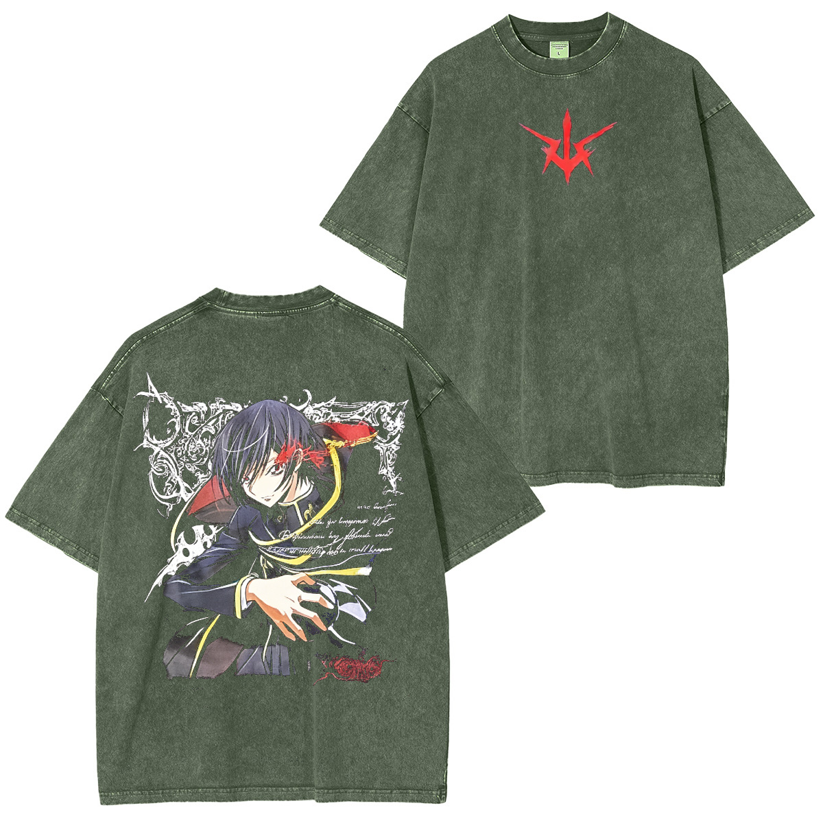 Code Geass: Lelouch of the Rebellion Washed T-shirt/Crewneck/Hoodie