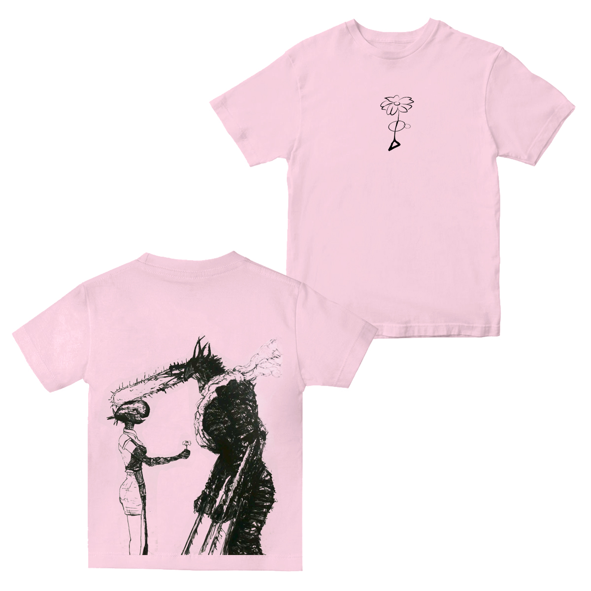 Chainsaw Man Anime Vintage  T-Shirt