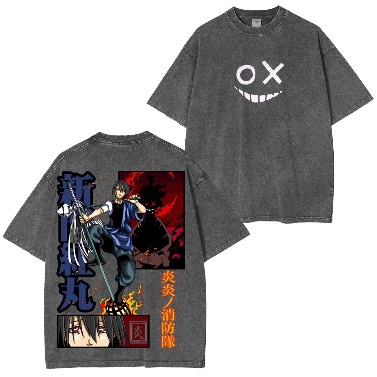 Fire Force Company 7 Unisex Washed T-Shirt
