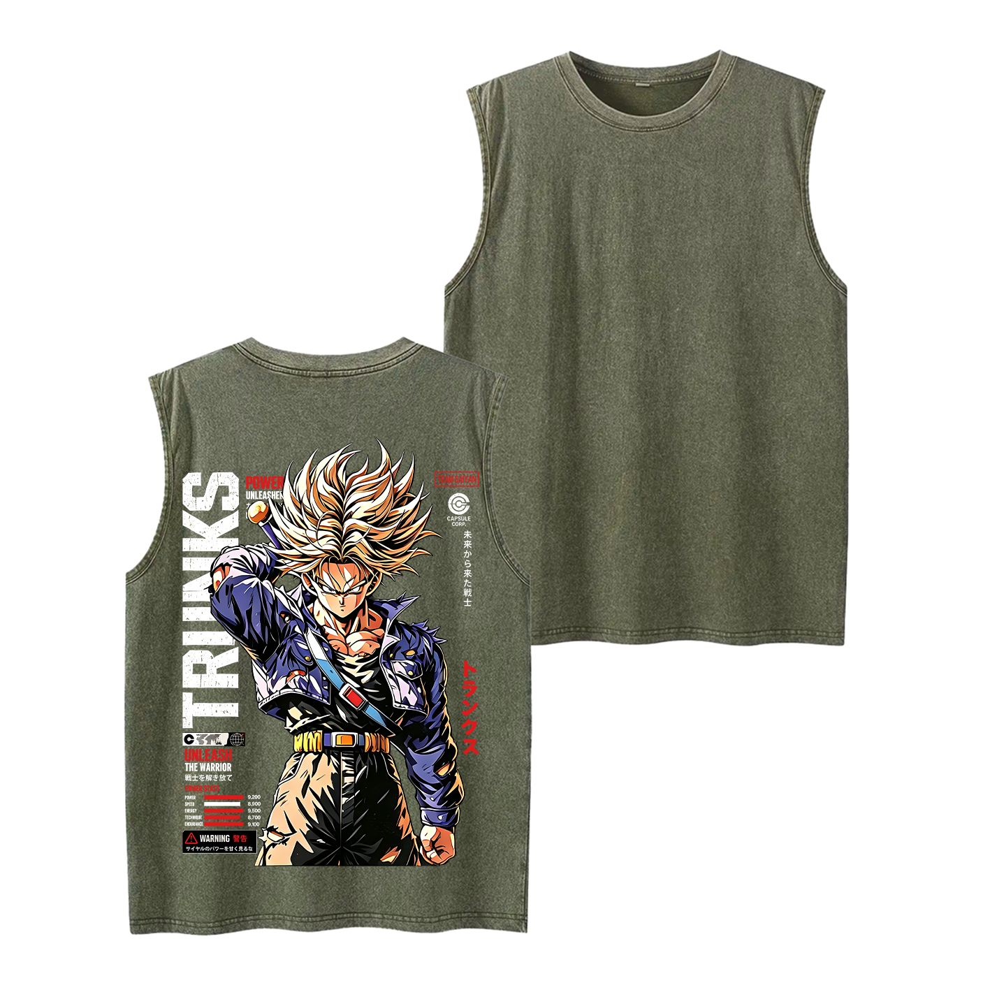 Dragon Ball Vintage Unisex  Washed T-Shirt