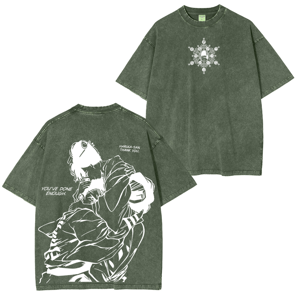 Akazavskoyuki Demon Slayer Washed Unisex T-Shirt