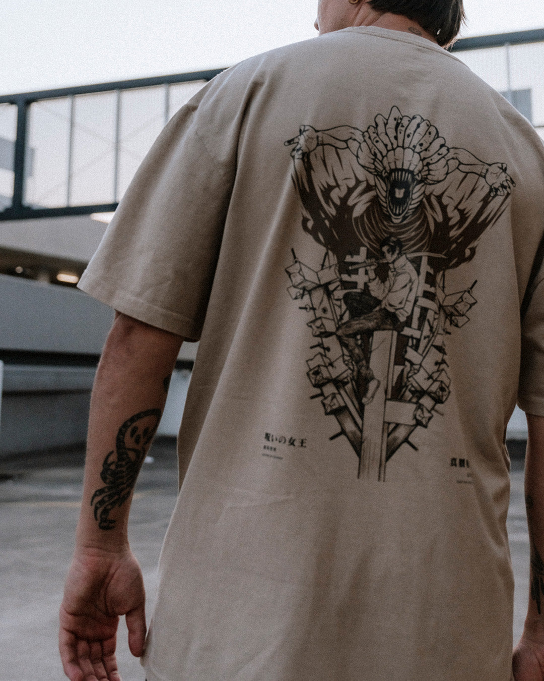 Yuta X Rika - Oversized Heavy Tee