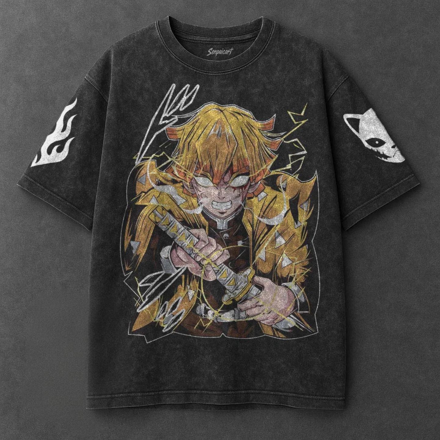 Demon Slayer: Kimetsu no Yaiba Retro Anime Tee