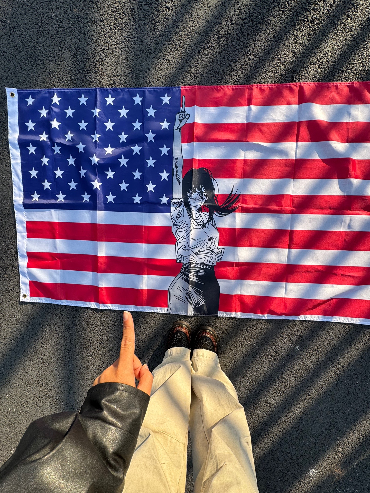 Anime Chainsaw Man Flag