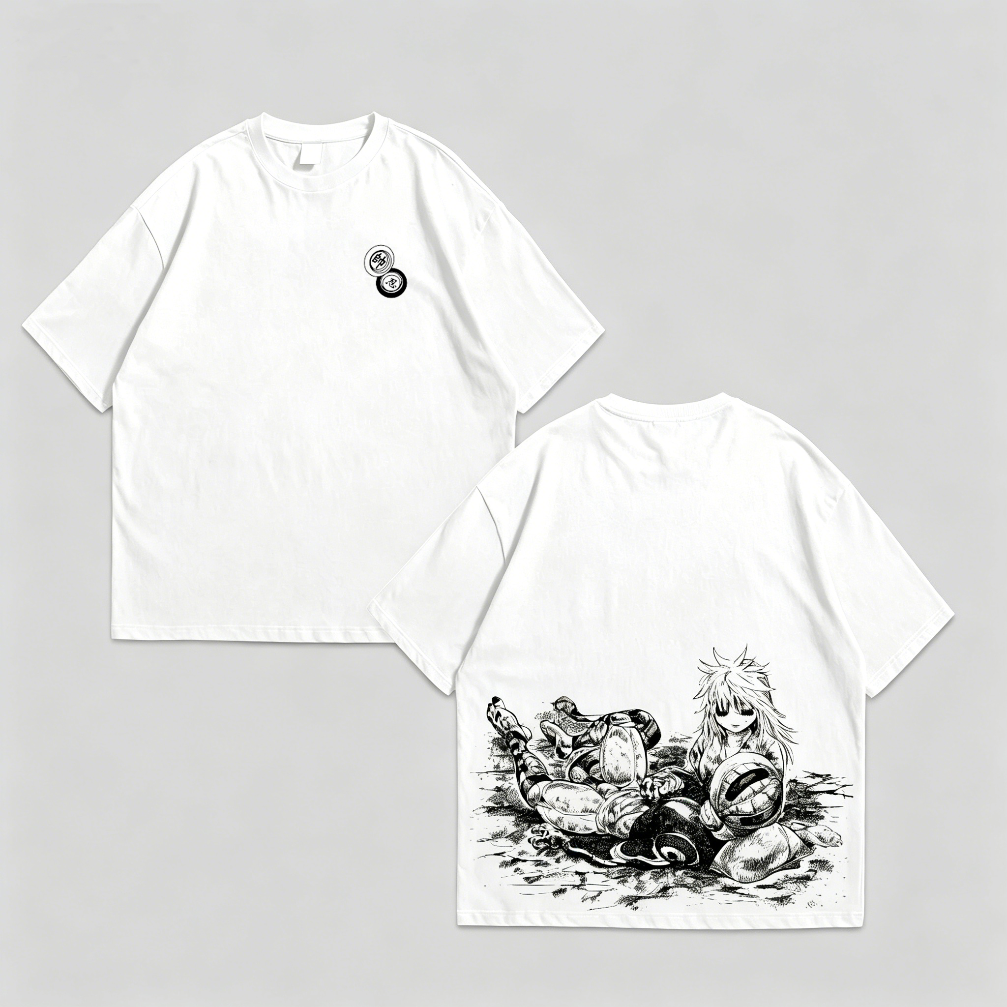 Meruem x Komugi,Hunter x Hunter Anime Oversize Unisex Shirts/Crewneck/Hoodie