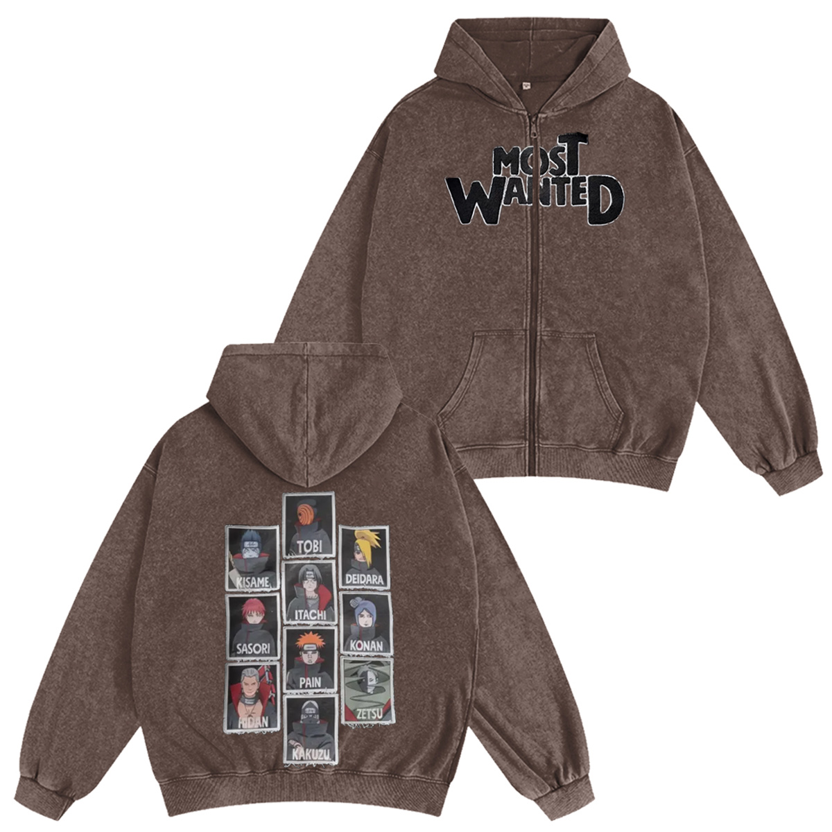 Naruto Washed T-shirt/Crewneck/Hoodie