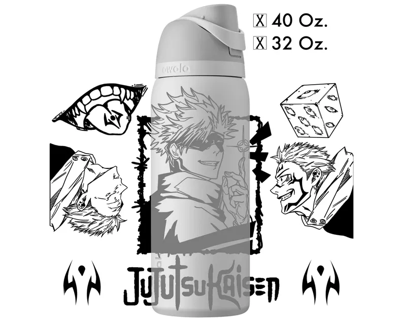  Jujutsu Kaisen - Gojo & Ryomen Stanley Tumbler cup
