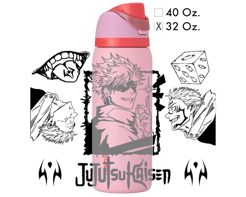  Jujutsu Kaisen - Gojo & Ryomen Stanley Tumbler cup
