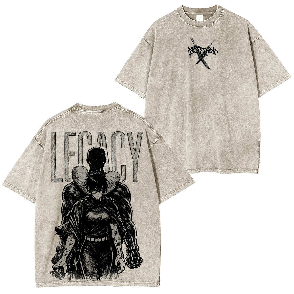 Jujutsu Kaisen :Heavenly Restriction Vintage washed T-shirt/Crewneck/Hoodie