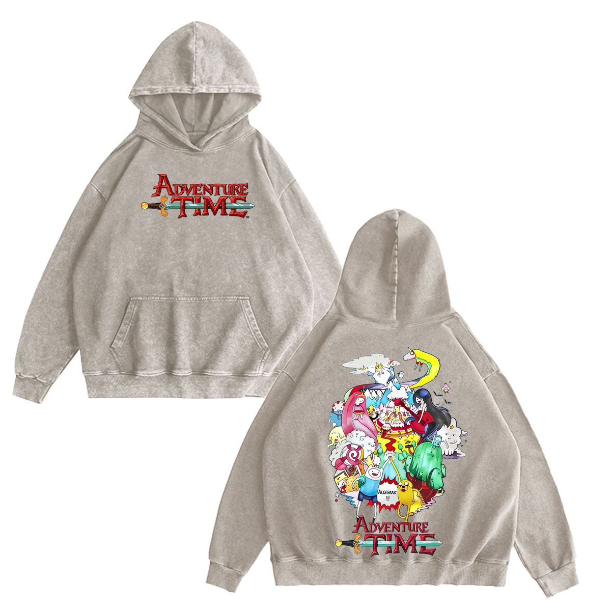 Adventure Time Washed T-shirt/Crewneck/Hoodie