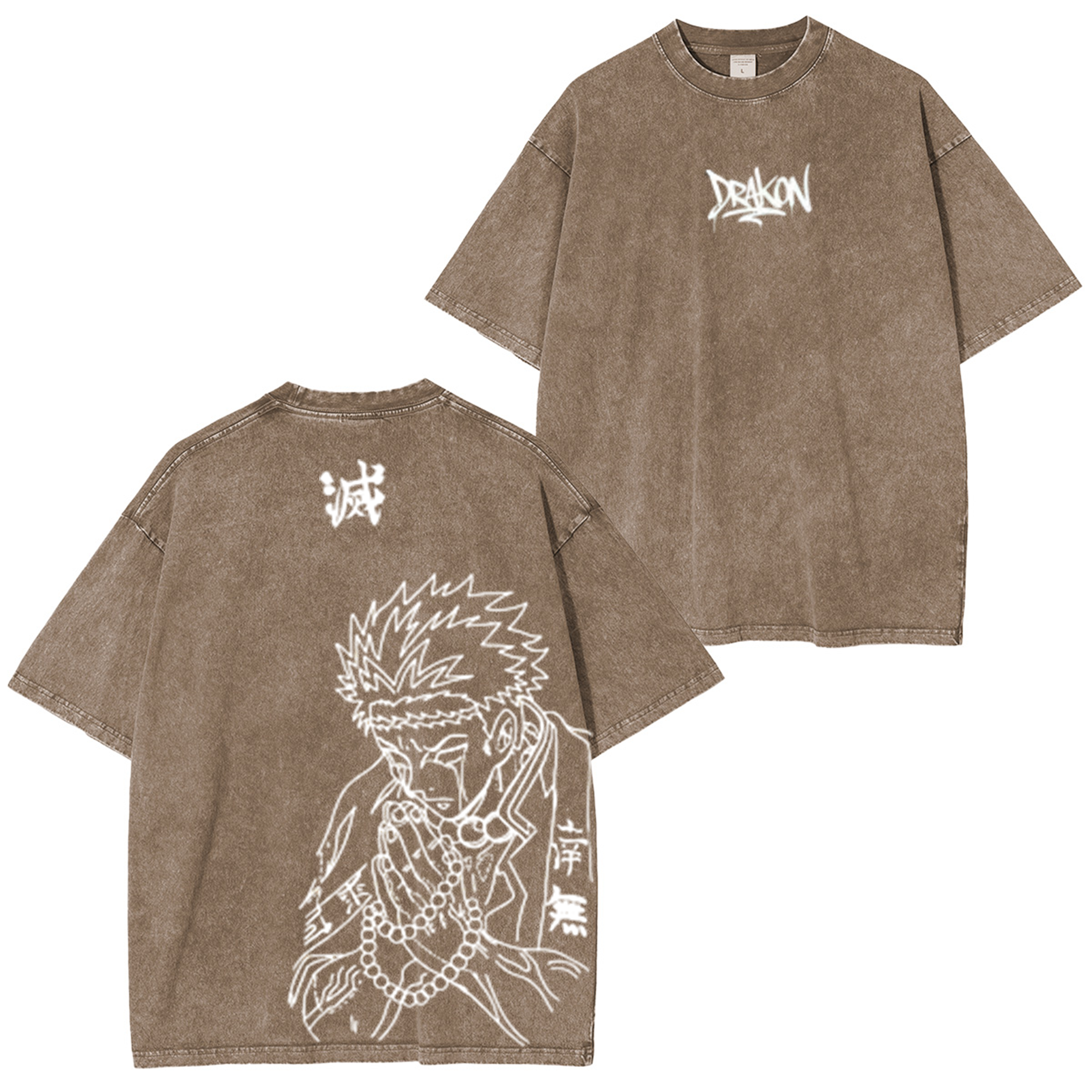 Jujutsu Kaisen Anime Unisex Washed T-Shirt