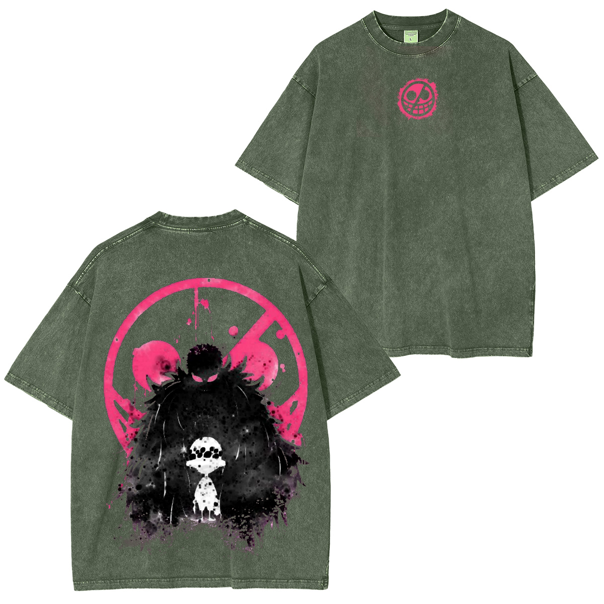 Donquixote Doflamingo Vintage Retro Wash Tee