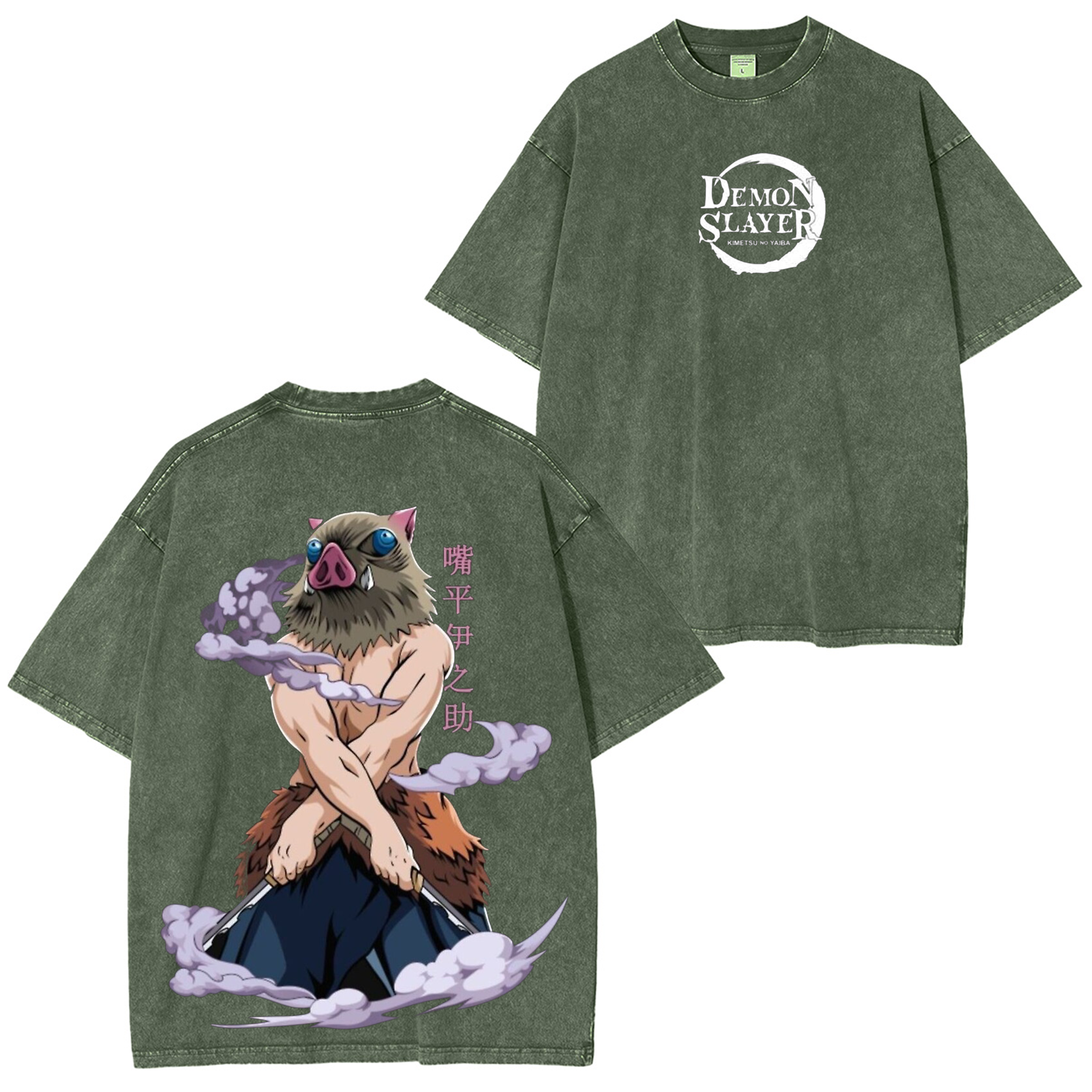 Demon Slayer Blade Unisex Washed T-Shirt