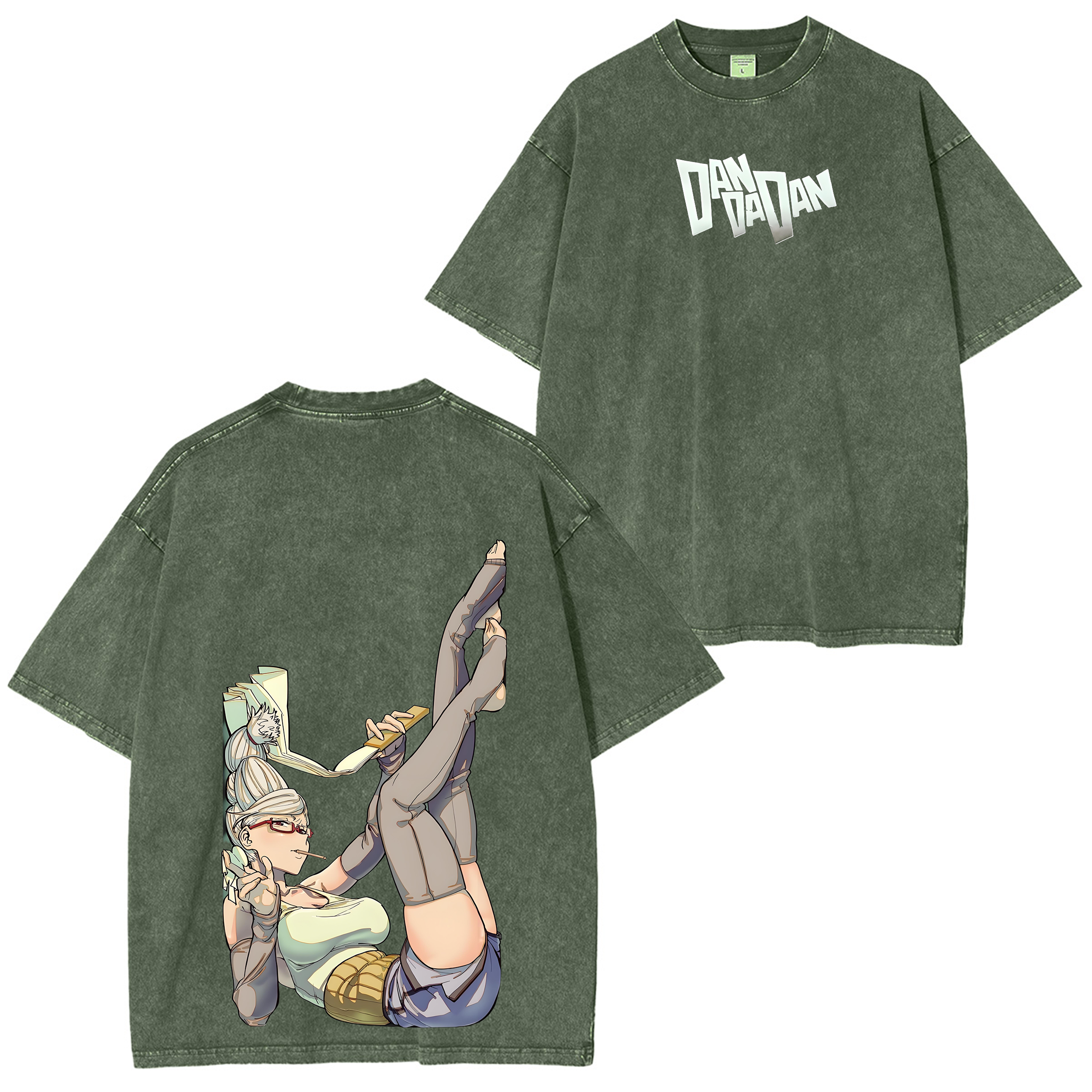 Seiko Ayase Dandadan Unisex Washed T-Shirt