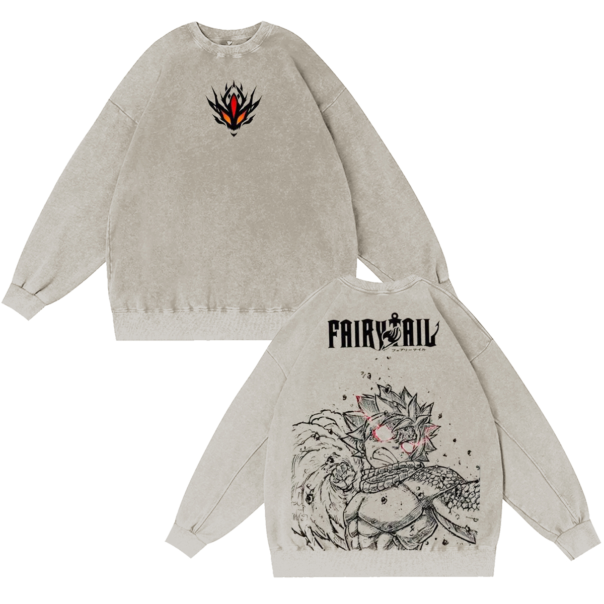 Fairy Tail: Natsu Dragneel Vintage T-shirt/Crewneck/Hoodie