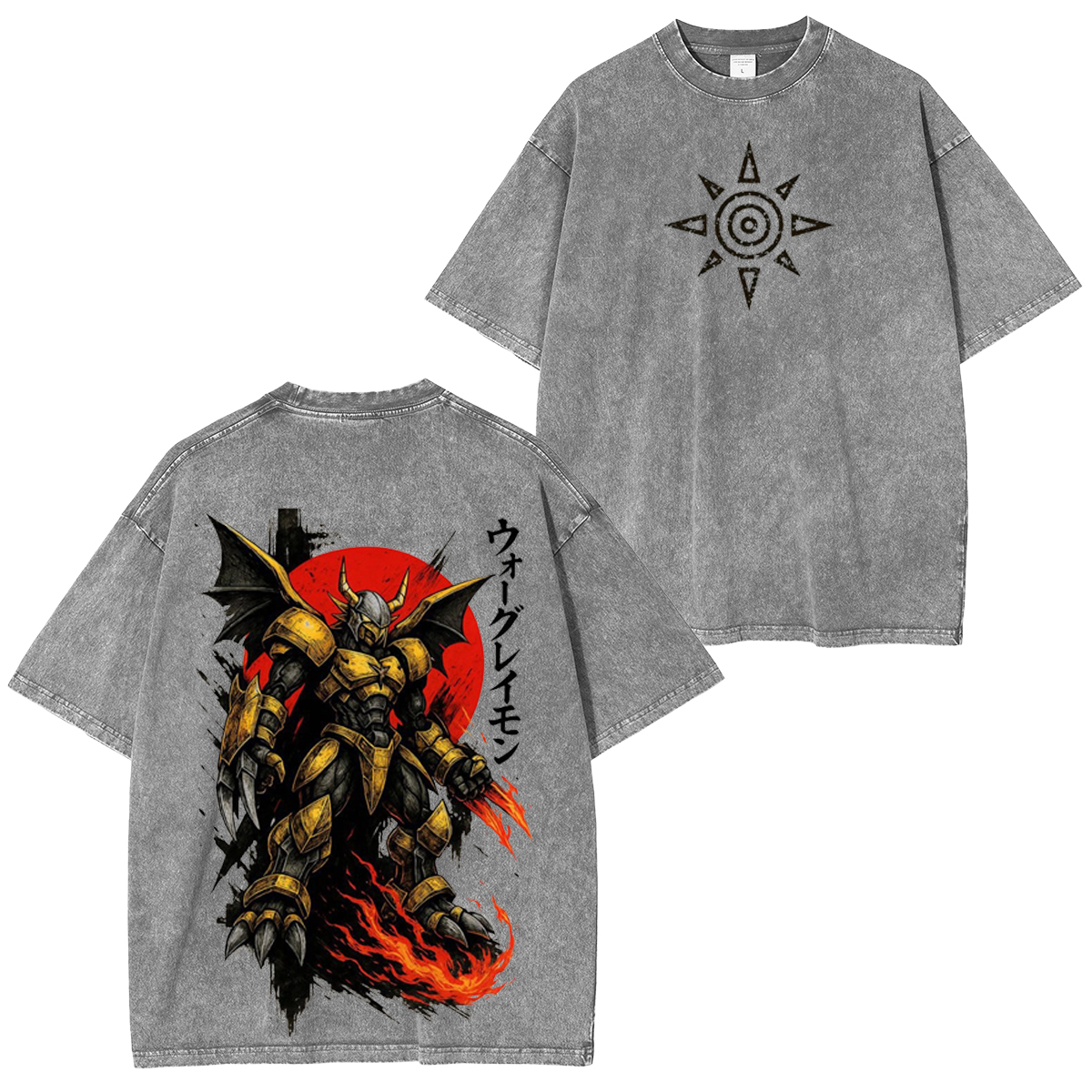 WarGreymon Digimon Vintage T-shirt/Crewneck/Hoodie