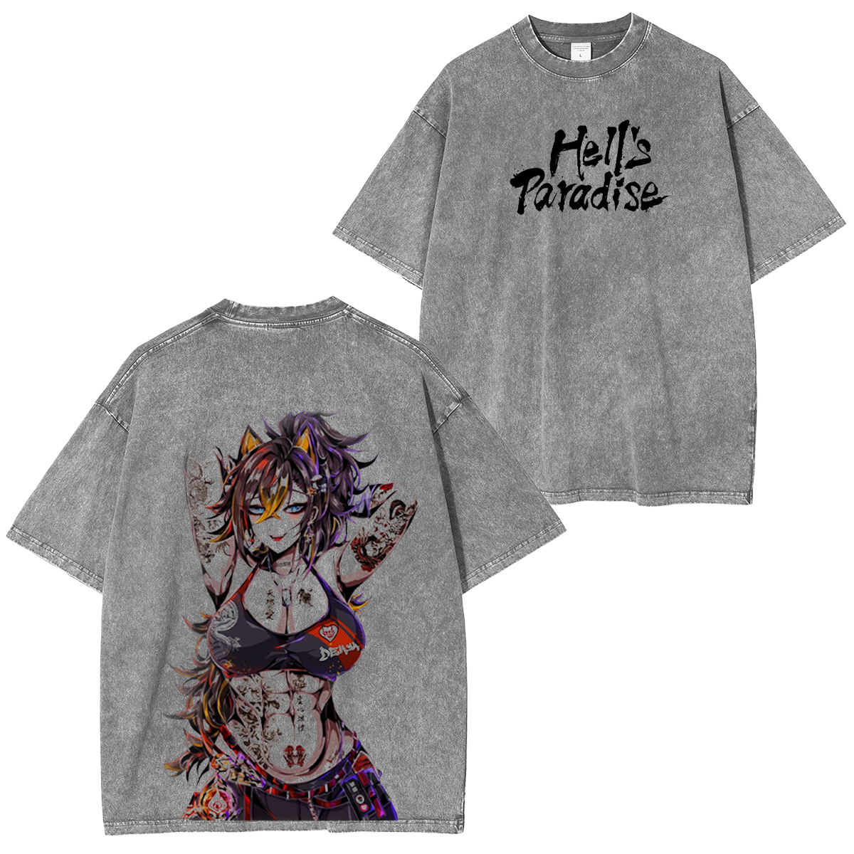 Genshin Vintage Washed T-shirt/Crewneck/Hoodie