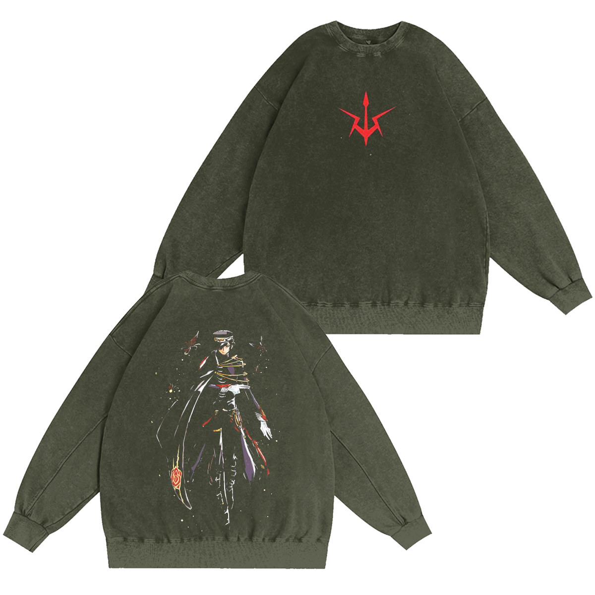 Code Geass Vintage Washed T-shirt/Crewneck/Hoodie