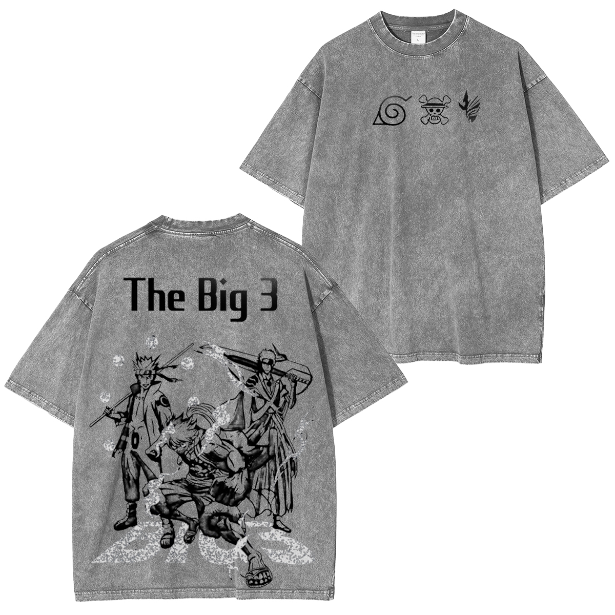 The Big 3 Vintage Washed T-shirt/Crewneck/Hoodie
