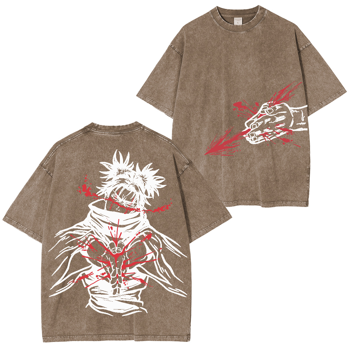 Choso Kamo Shirt – JJK Merch Clothing Washed Cotton T-Shirt.