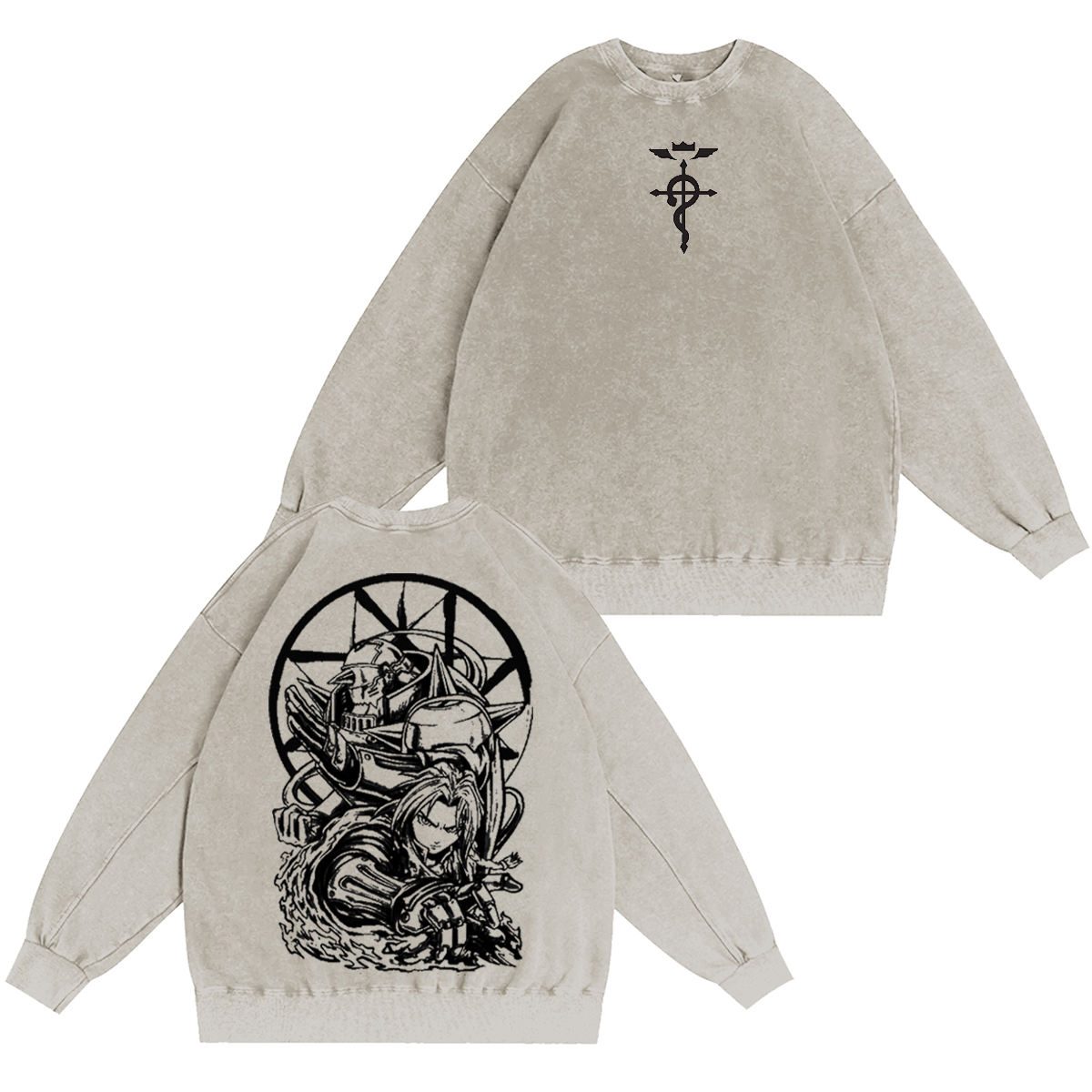Fullmetal Alchemist Vintage Washed T-shirt/Crewneck/Hoodie