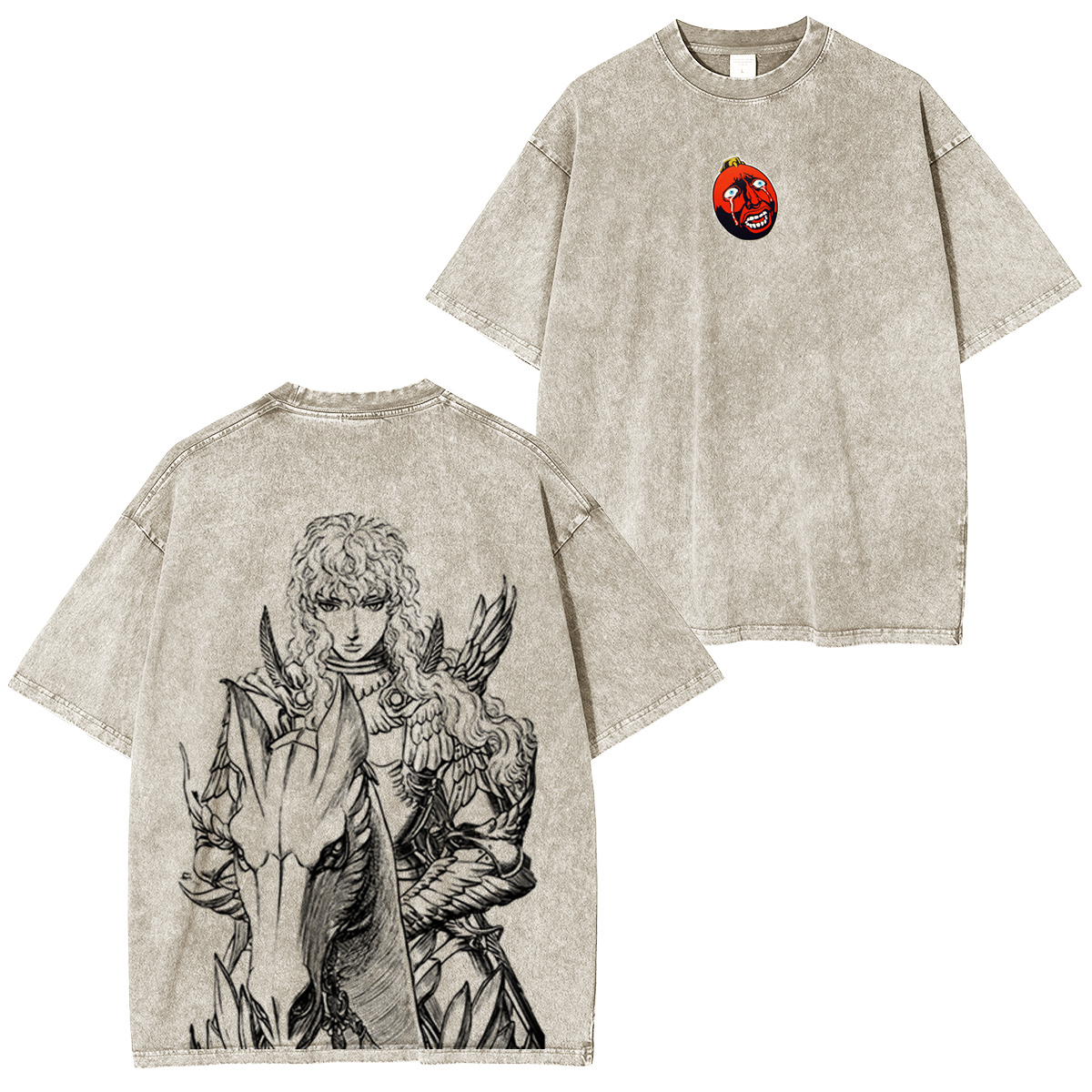Berserk:Crimson BehelitVintage washed T-shirt/Crewneck/Hoodie