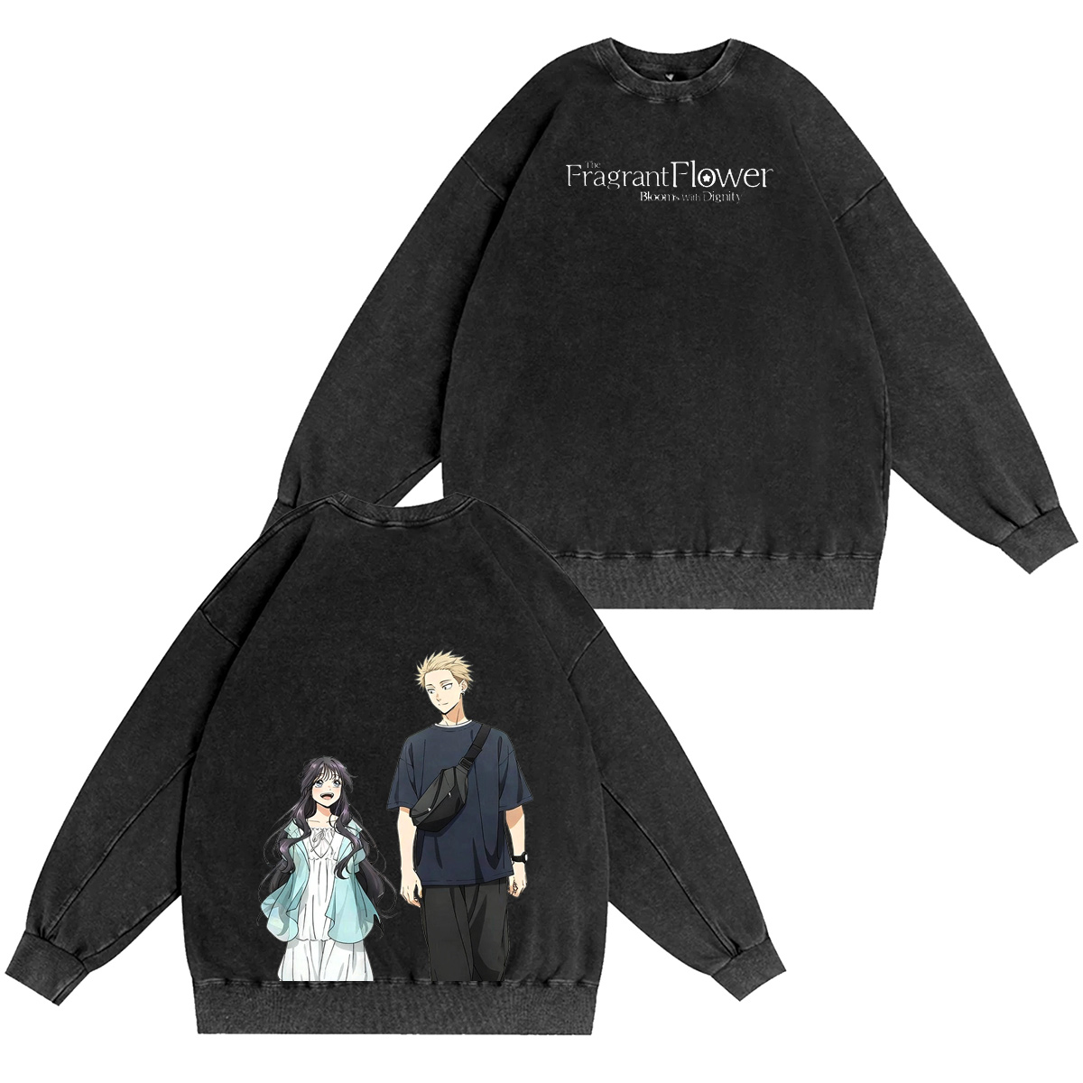 The Fragrant Flower Blooms with Dignity Vintage washed T-shirt/Crewneck/Hoodie