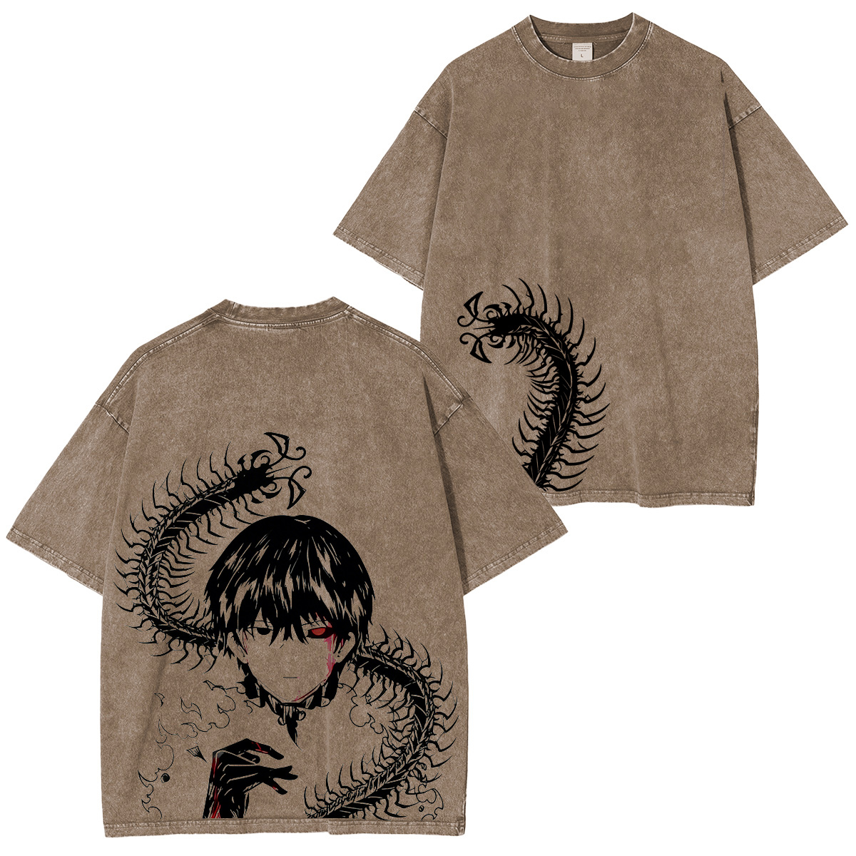 Tokyo Ghou :Ken Kaneki Vintage washed T-shirt/Crewneck/Hoodie