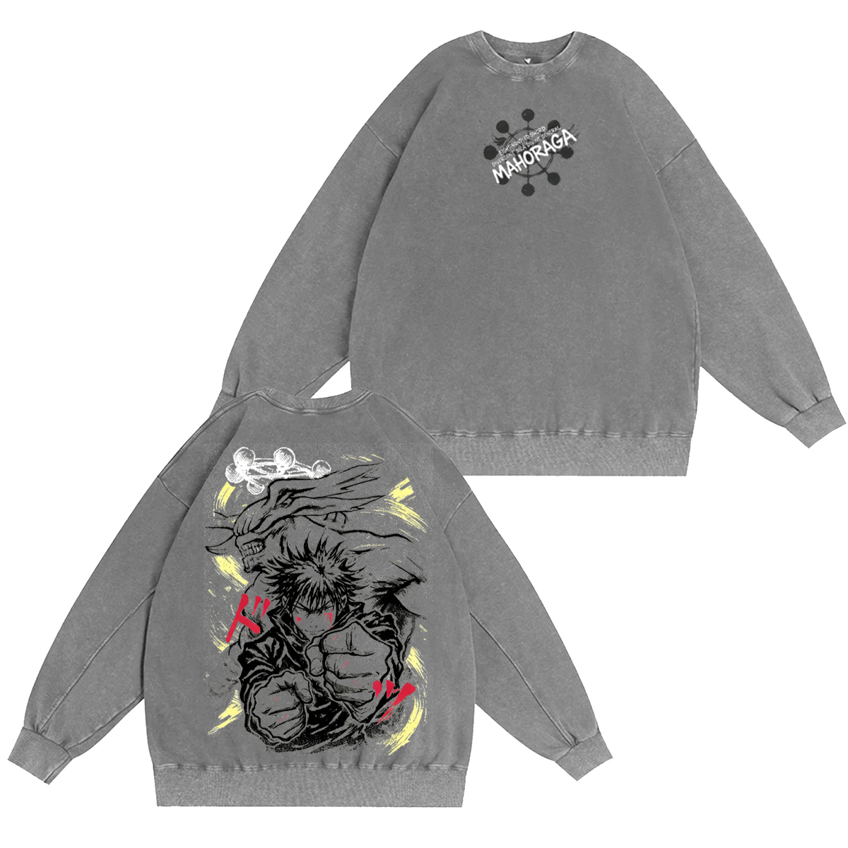 Jujutsu Kaisen Washed T-shirt/Crewneck/Hoodie
