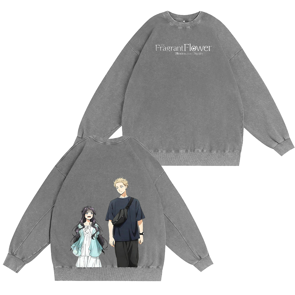 The Fragrant Flower Blooms with Dignity Vintage washed T-shirt/Crewneck/Hoodie