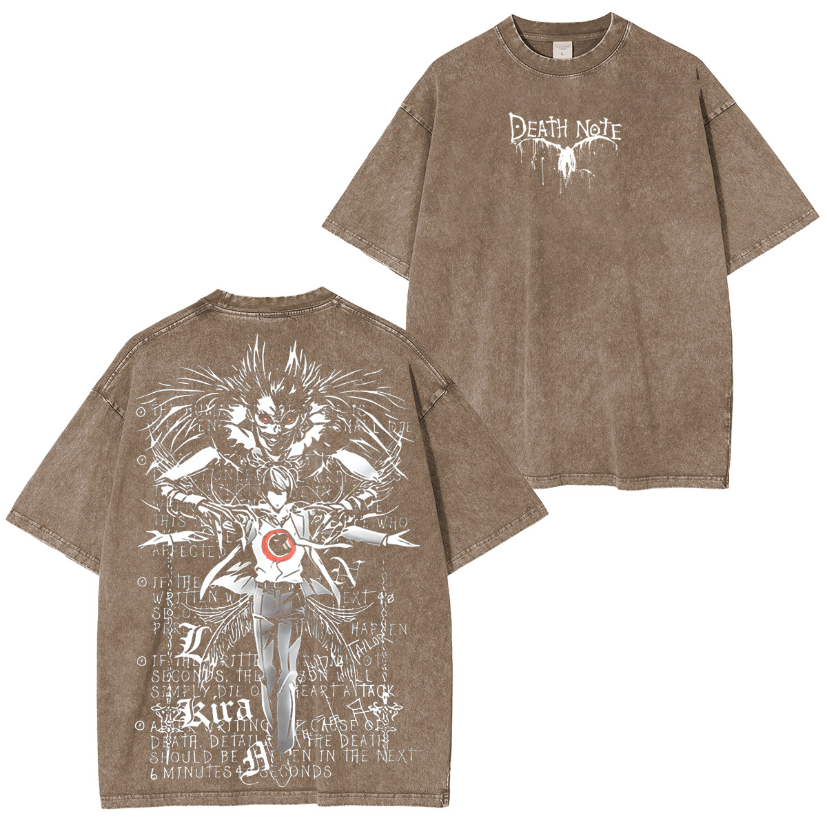 death Note Vintage washed T-shirt/Crewneck/Hoodie